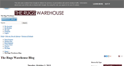 Desktop Screenshot of blog.therugswarehouse.co.uk